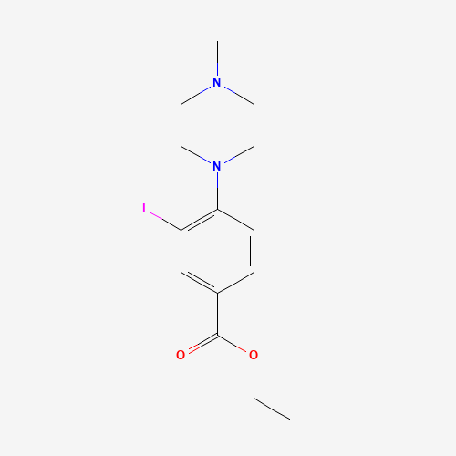 ethyl 3-iodo-4-(4-methylpiperazin-1-yl)benzoate (CAS: 1131614-96-4) - Related Chemical Product