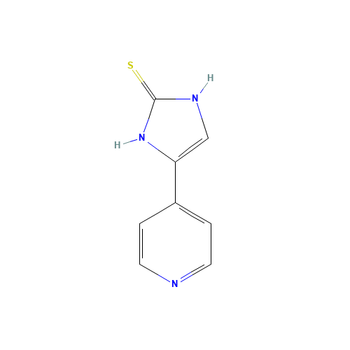 5-(PYRIDIN-4-YL)-1H-IMIDAZOLE-2-THIOL (CAS: 146366-04-3) - Related Chemical Product