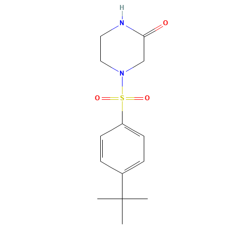 4-(4-tert-butylphenylsulfonyl)piperazin-2-one (CAS: 851215-92-4) - Related Chemical Product