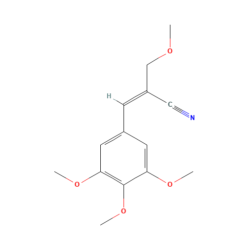 3,4,5-TRIMETHOXY-2-(METHOXYMETHYL)CINNAMONITRILE (CAS: 7520-69-6) - Related Chemical Product