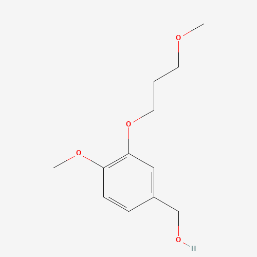 4-Methoxy-3-(3-methoxypropoxy)benzenemethanol (CAS: 172900-74-2) - Related Chemical Product