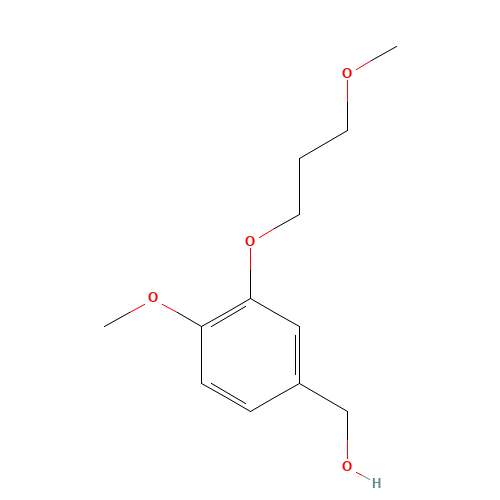 4-Methoxy-3-(3-methoxypropoxy)benzenemethanol (CAS: 172900-74-2) - Related Chemical Product