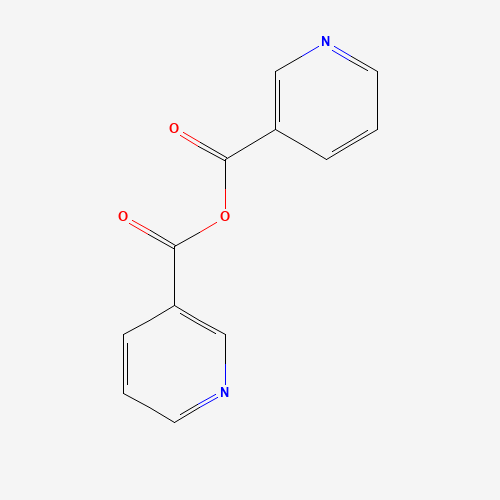 nicotinic anhydride (CAS: 16837-38-0) - Chemical Structure and Molecular Formula 
