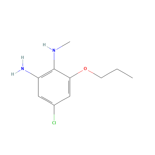 4-chloro-N1-methyl-6-propoxybenzene-1,2-diamine (CAS: 1184918-82-8) - Related Chemical Product