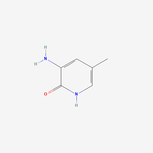 2-HYDROXY-3-AMINO-5-PICOLINE (CAS: 52334-51-7) - Chemical Structure and Molecular Formula 