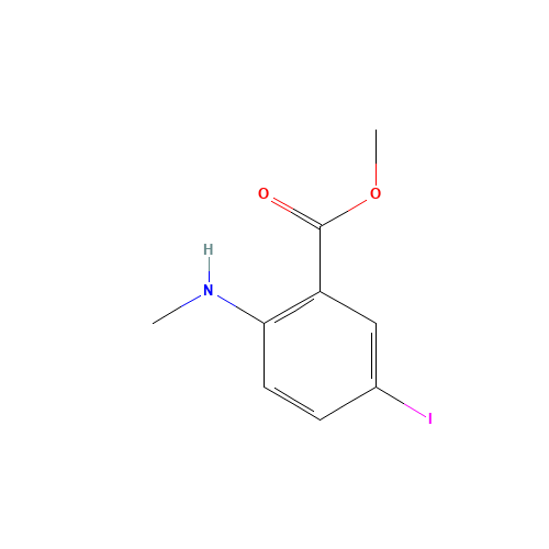 methyl 5-iodo-2-(methylamino)benzoate (CAS: 736990-24-2) - Related Chemical Product