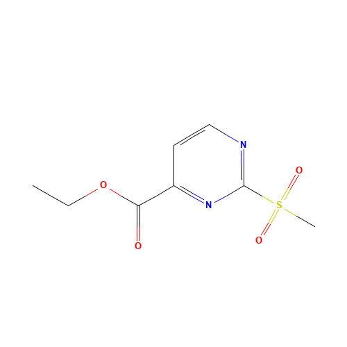 2-Methanesulfonyl-pyrimidine-4-carboxylic acid ethyl ester (CAS: 503072-46-6) - Related Chemical Product