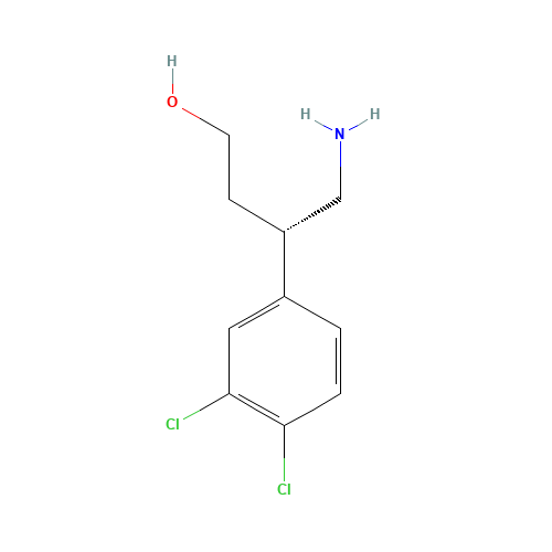 (S)-4-Amino-3-(3,4-dichlorophenyl)butan-1-ol (CAS: 160707-16-4) - Related Chemical Product