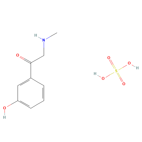 ALPHA METHYLAMINO-M-HYDROXYACETOPHENONE SULFATE (CAS: 679394-62-8) - Related Chemical Product