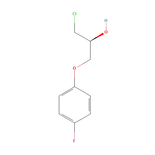 (S)-1-CHLORO-3-(4-FLUOROPHENOXY)-2-PROPANO L (CAS: 352530-45-1) - Related Chemical Product