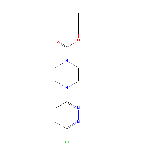 4-(6-CHLORO-PYRIDAZIN-3-YL)-PIPERAZINE-1-CARBOXYLIC ACID TERT-BUTYL ESTER (CAS: 492431-11-5) - Related Chemical Product