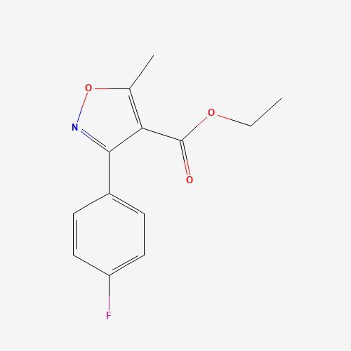 3-(4-FLUORO-PHENYL)-5-METHYL-ISOXAZOLE-4-CARBOXYLIC ACID ETHYL ESTER (CAS: 954230-39-8) - Related Chemical Product