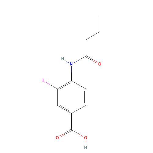 4-butyramido-3-iodobenzoic acid (CAS: 1131614-35-1) - Related Chemical Product