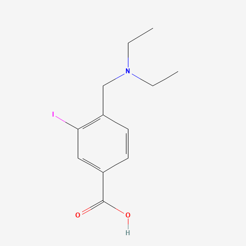 4-((diethylamino)methyl)-3-iodobenzoic acid (CAS: 1131614-39-5) - Related Chemical Product