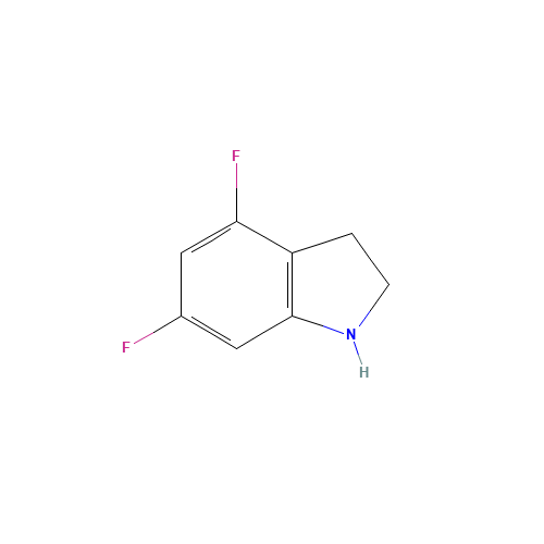 4,6-DIFLUORO-2,3-DIHYDRO-1H-INDOLE HYDROCHLORIDE (CAS: 199526-98-2) - Related Chemical Product