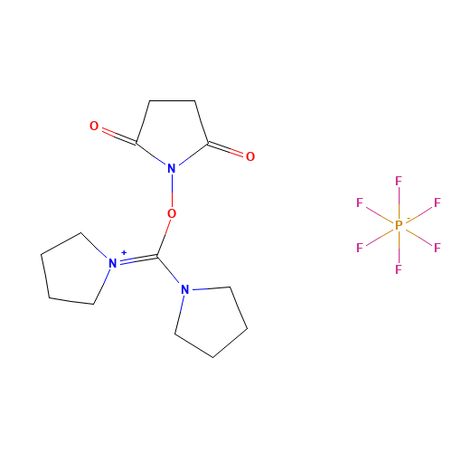 Dipyrrolidino(N-succinimidyloxy)carbenium hexafluorophosphate (CAS: 207683-26-9) - Related Chemical Product