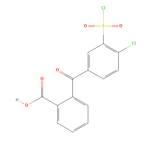 5-(2-Carboxybenzoyl)-2-chlorobenzenesulfonyl chloride (CAS: 68592-12-1) - Related Chemical Product