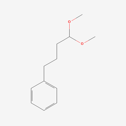 1-(4,4-dimethoxybutyl)benzene (CAS: 85629-18-1) - Chemical Structure and Molecular Formula 