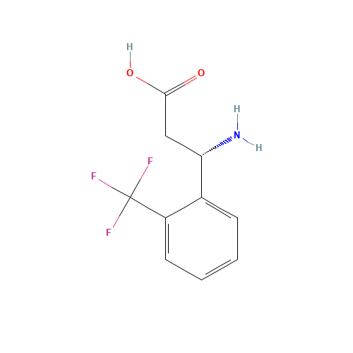 (S)-3-AMINO-3-(2-TRIFLUOROMETHYL-PHENYL)-PROPIONIC ACID (CAS: 755749-11-2) - Related Chemical Product