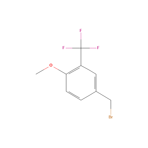 4-Methoxy-3-(trifluoromethyl)benzyl bromide (CAS: 261951-89-7) - Related Chemical Product