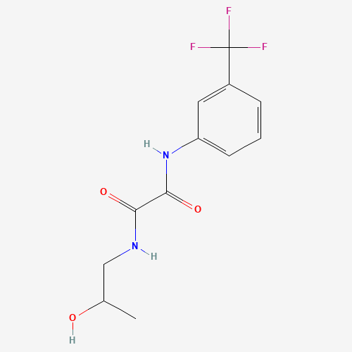 N1-(2-hydroxypropyl)-N2-(3-(trifluoromethyl)phenyl)oxalamide (CAS: 433241-66-8) - Related Chemical Product