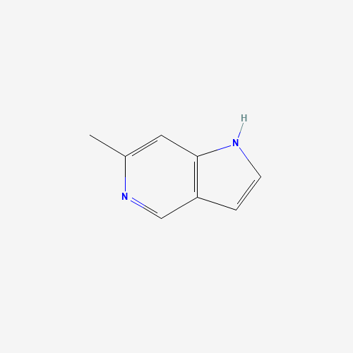 1H-Pyrrolo[3,2-c]pyridine,6-methyl- (CAS: 183586-34-7) - Chemical Structure and Molecular Formula 