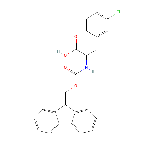 Fmoc-3-chloro-D-phenylalanine (CAS: 205526-23-4) - Related Chemical Product