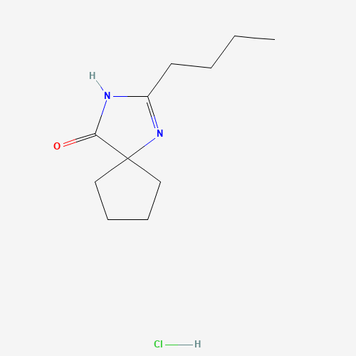 2-Butyl-4-spirocyclopentane-2-imidazolin-5-one hydrochloride (CAS: 151257-01-1) - Related Chemical Product