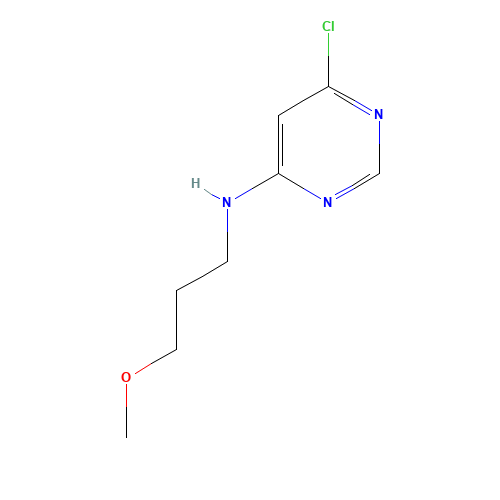 6-Chloro-N-(3-methoxypropyl)pyrimidin-4-amine (CAS: 941294-46-8) - Related Chemical Product