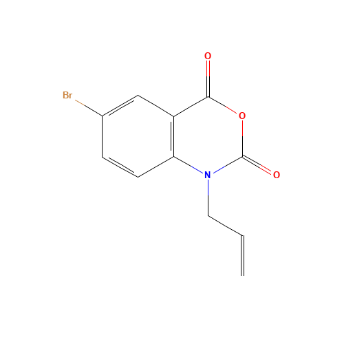 1-allyl-6-bromo-1H-benzo[d][1,3]oxazine-2,4-dione (CAS: 1131587-69-3) - Related Chemical Product