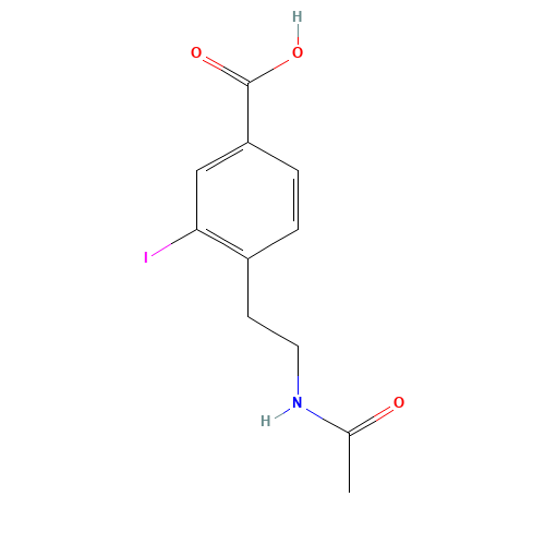 4-(2-acetamidoethyl)-3-iodobenzoic acid (CAS: 1131622-45-1) - Related Chemical Product