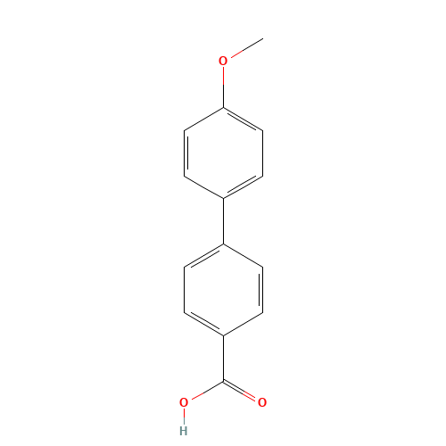 4'-METHOXY-BIPHENYL-4-CARBOXYLIC ACID (CAS: 725-14-4) - Related Chemical Product