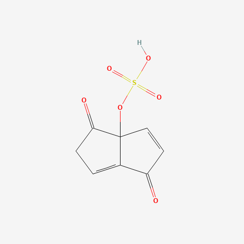 2,5-Dicarboxylic acid-3,4-ethylenedioxythiophene (CAS: 108347-23-5) - Chemical Structure and Molecular Formula 