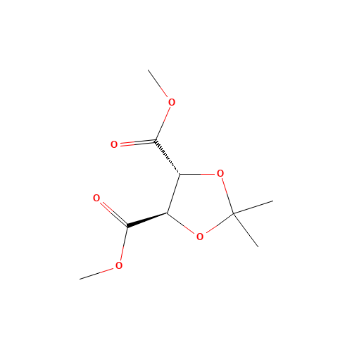 (4R,5R)-2,2-DIMETHYL-1,3-DIOXOLANE-4,5-DICARBOXYLIC ACID DIMETHYL ESTER (CAS: 37031-29-1) - Related Chemical Product
