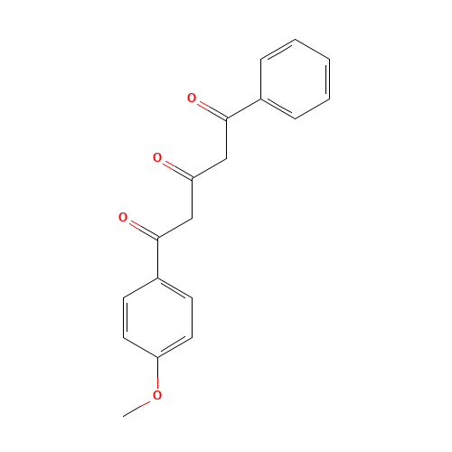 1-(4-methoxyphenyl)-5-phenyl-1,3,5-pentanetrione (CAS: 1678-17-7) - Related Chemical Product