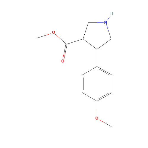 Trans-methyl 4-(4-methoxyphenyl)pyrrolidine-3-carboxylate (CAS: 939758-17-5) - Related Chemical Product