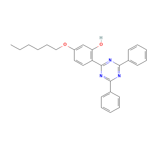 2-(4,6-Diphenyl-1,3,5-triazin-2-yl)-5-[(hexyl)oxy]-phenol (CAS: 147315-50-2) - Related Chemical Product