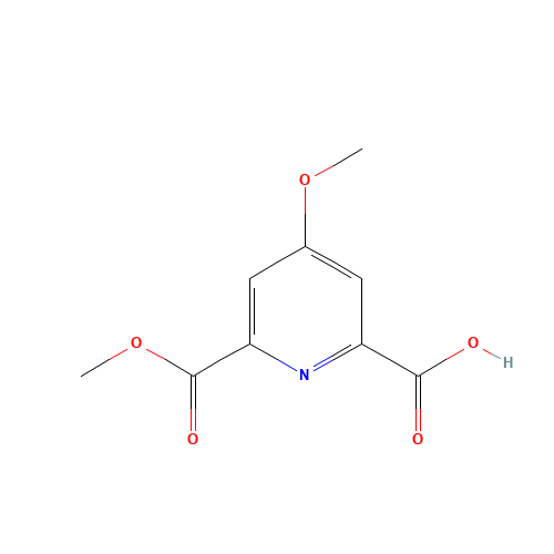 4-methoxy-6-(methoxycarbonyl)picolinic acid (CAS: 857380-05-3) - Chemical Structure and Molecular Formula 