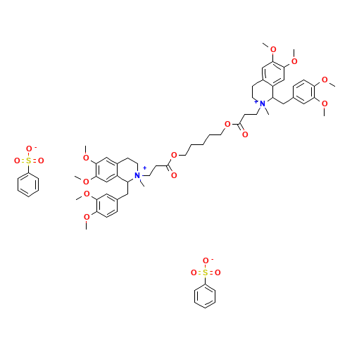 Atracurium besylate (CAS: 64228-81-5) - Related Chemical Product