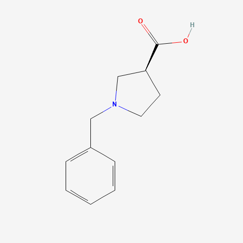 (S)-1-N-BENZYL-BETA-PROLINE (CAS: 161659-80-9) - Chemical Structure and Molecular Formula 
