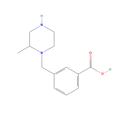 1-(3-carboxyphenyl methyl)-2-methyl piperazine (CAS: 1131623-04-5) - Related Chemical Product