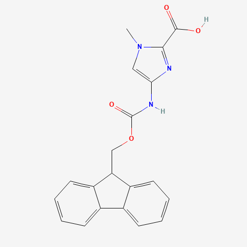 4-(FMOC-AMINO)-1-METHYL-1H-IMIDAZOLE-2-CARBOXYLIC ACID (CAS: 252206-28-3) - Related Chemical Product