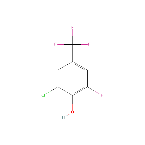2-CHLORO-6-FLUORO-4-(TRIFLUOROMETHYL)PHENOL (CAS: 116640-09-6) - Related Chemical Product