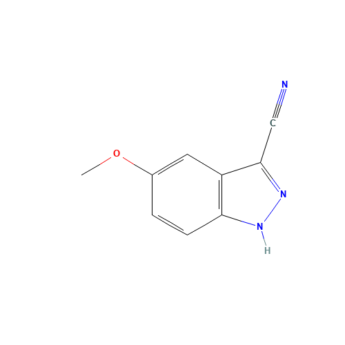 5-methoxy-1H-indazole-3-carbonitrile (CAS: 90322-88-6) - Related Chemical Product