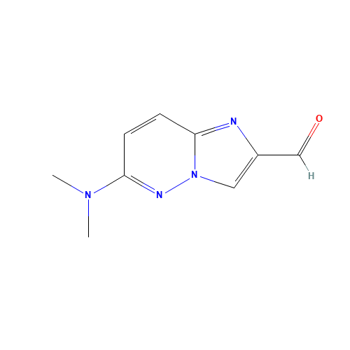 6-(dimethylamino)imidazo[1,2-b]pyridazine-2-carbaldehyde (CAS: 1184918-55-5) - Related Chemical Product