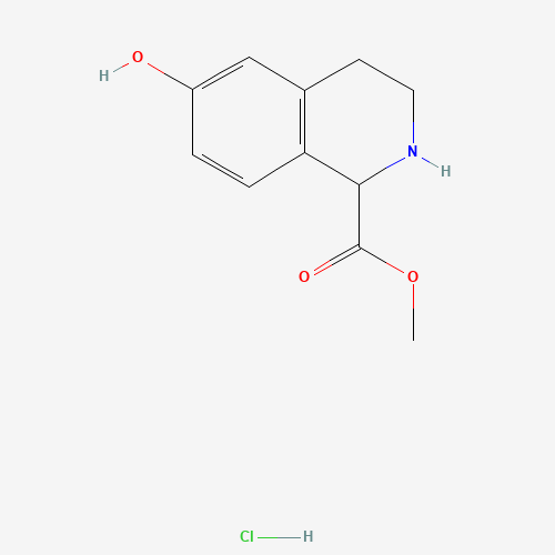 (+/-)-7-HYDROXY-1,2,3,4-TETRAHYDRO-3-ISOQUINOLINE-4-CARBOXYLIC ACID METHYL ESTER HCL (CAS: 672310-19-9) - Related Chemical Product