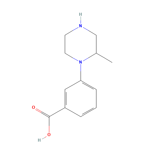 1-(3-carboxyphenyl)-2-methyl piperazine (CAS: 1131623-01-2) - Related Chemical Product