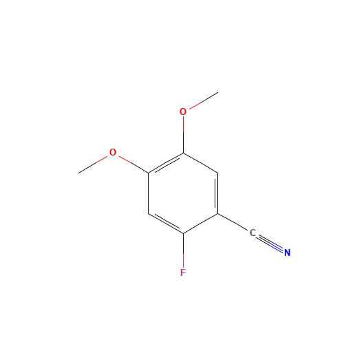 4,5-DIMETHOXY-2-FLUOROBENZONITRILE (CAS: 119396-88-2) - Related Chemical Product