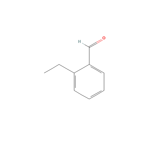 2-ETHYLBENZALDEHYDE (CAS: 22927-13-5) - Chemical Structure and Molecular Formula 