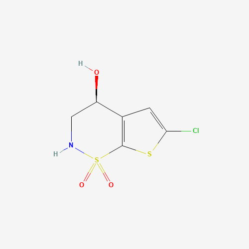 (S)-6-CHLORO-1,1-DIOXO-1,2,3,4-TETRAHYDRO-1LAMBDA*6*-THIENO[3,2-E][1,2]THIAZIN-4-OL (CAS: 160982-16-1) - Related Chemical Product